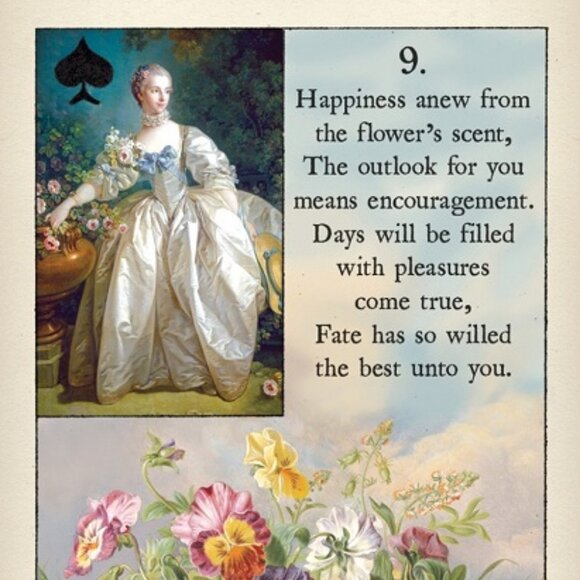 Blue Bird Lenormand, New,  Sealed,  Sat under Texas 100% totality April 8, 2024 - Picture 2 of 9